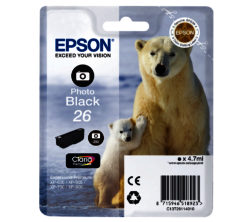 EPSON Polar Bear T2611 Photo Black Ink Cartridge